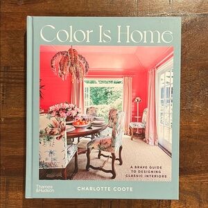 'Color Is Home' Book - Blue Cover